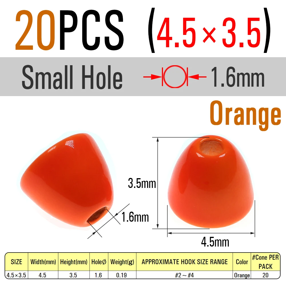 S hole 4.5X3.5Orange