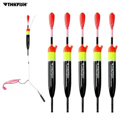 THKFISH Flotador deslizante para pesca marina - de balsa para lubina