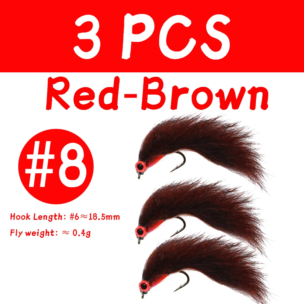 3PCS REDB SIZE 8