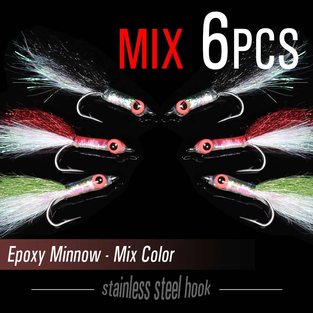 6pcs  MIX Color