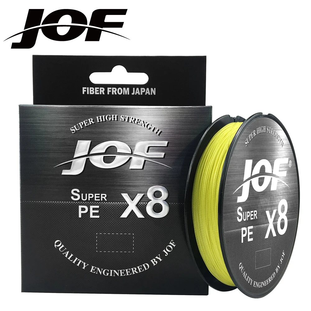 JOF-Hilo de pescar trenzado de 8 hebras, multifilamento de 150M, 300M, 500M, accesorios de pesca de carpa, línea de Pe - imagen 5