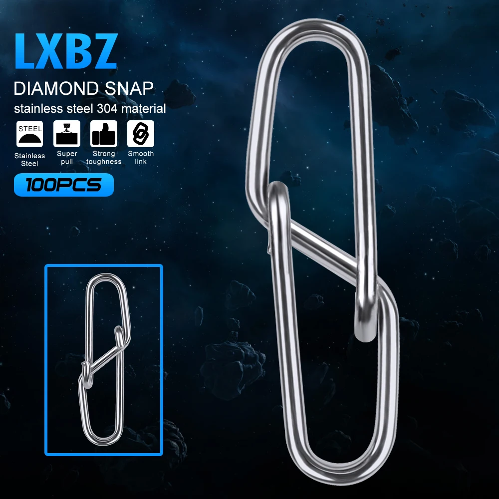 Giratorios acero inoxidable con aguja diamante para pesca de carpa - imagen 5