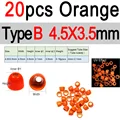 Orange 4.5x3.5mm B
