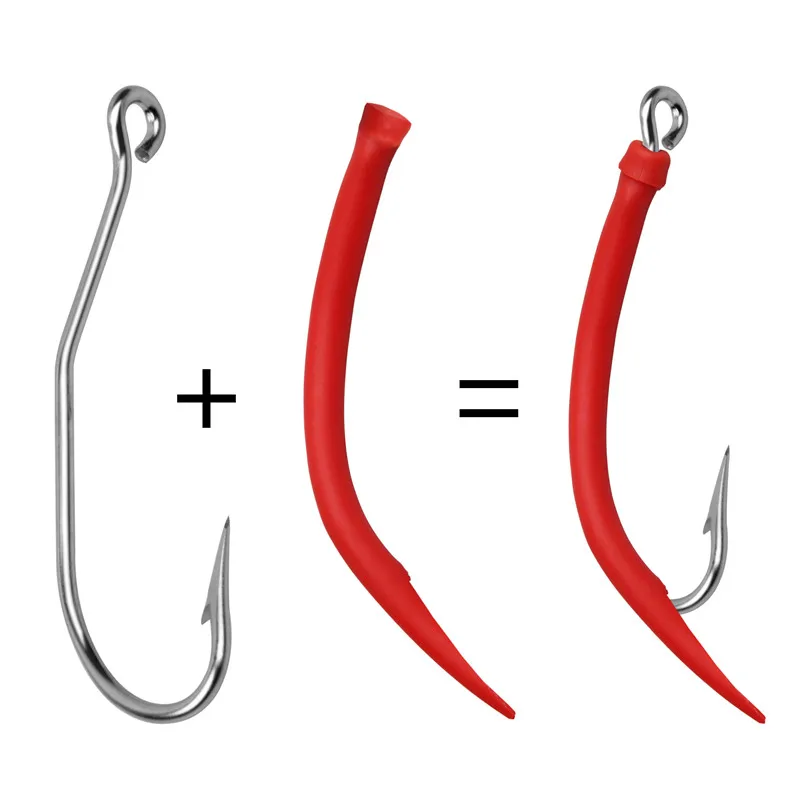 50 Uds. Anzuelos de pesca de Anguila de acero inoxidable, manivela afilada, anzuelo de vástago largo, anzuelo compensado, anzuelos para pesca de lubina peluda - imagen 5