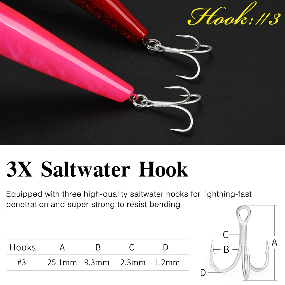 TSURINOYA 160F Shad flotante 163mm 31g – Señuelo lubina mar - imagen 4