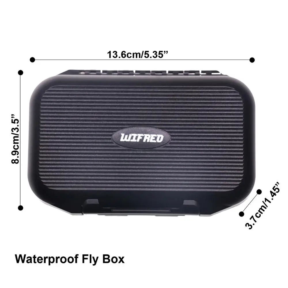 Wifreo-Juego de moscas de pesca en agua salada, 12 unidades, Closer Minnow, atado con gancho de acero inoxidable, pesca con mosca - imagen 4