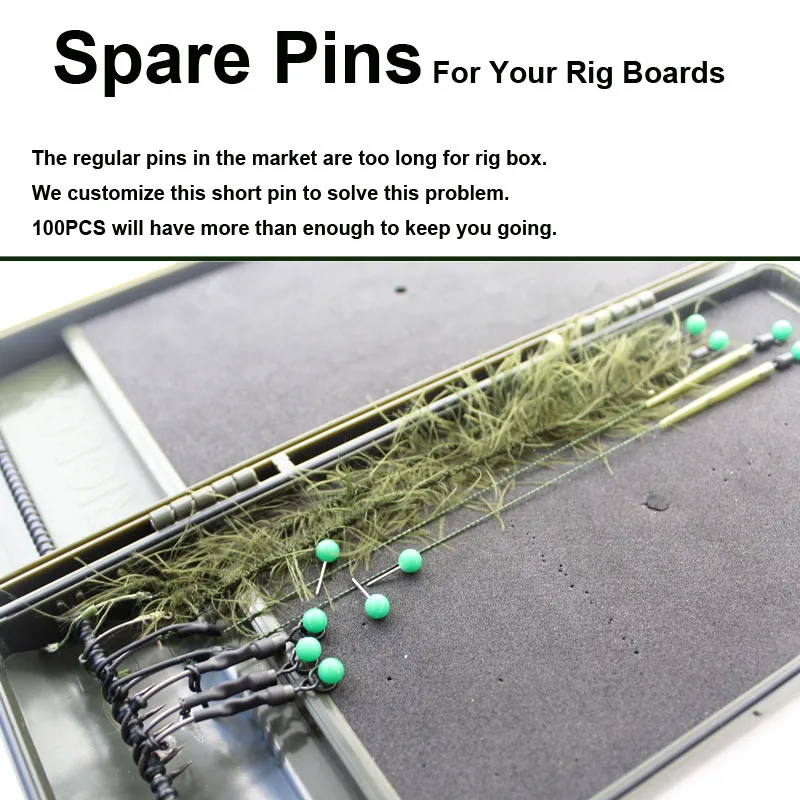 100 Uds. Equipo de pesca de carpa, cebo, Boilies, aguja, taladro, aguja de cebo, pellets para aparejos de pesca, accesorios de herramientas - imagen 4