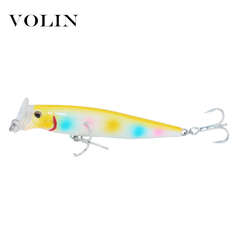 Volin-señuelo de pesca Artificial de hundimiento, cebo duro de 80mm y 2020g, con 2 anzuelos triples, para agua dulce y de mar, 1 unidad, 19,5 - imagen 5