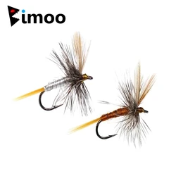 Bimoo Adams Mosca Seca - Marrón para Trucha en Ríos