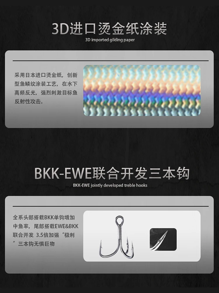 EWE-Cebo duro Artificial para Pesca, anzuelo de Metal fundido FLASH, cuchara para trucha, aparejos de Pesca de Jigging lento, 7g/11g/14g/18g/22g/28g - imagen 5