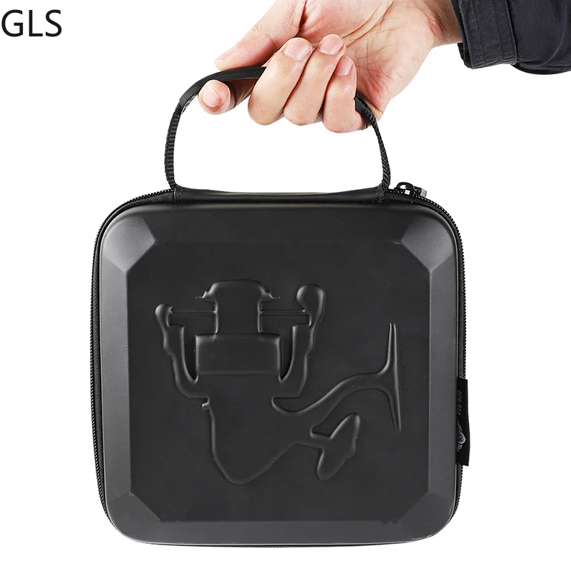 Bolsa de neopreno integrada para carrete de pesca giratorio, funda protectora de EVA, bolsa portátil de almacenamiento, ligera y fuerte, Original, nuevo, 2023 - imagen 2