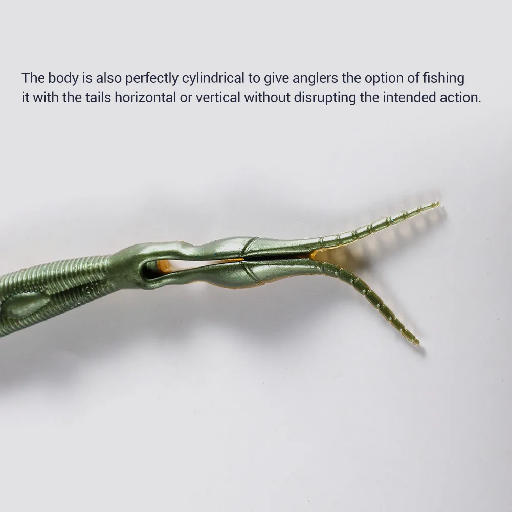 NOEBY Chunk Jig Trailer Swimbait lubina blando - imagen 4