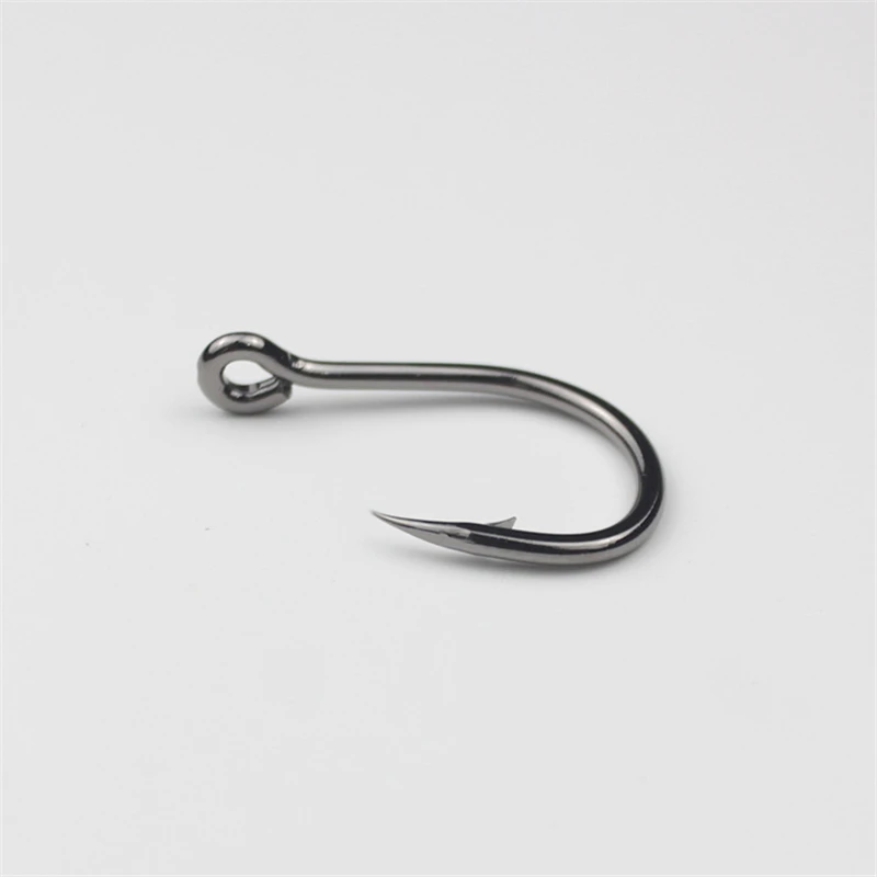 600 Uds gancho de placa de hierro agujero circular gigante anzuelos de púas atrevidos señuelo depósito accesorios de Pesca de mar aparejos Pesca al por mayor - imagen 4