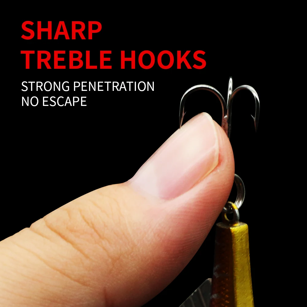 Señuelos de Pesca con lápiz, 6,5 cm, 17g, Swimbait de largo alcance, Señuelos de Pesca artificiales luminosos que se hunden, accesorios de Pesca - imagen 4