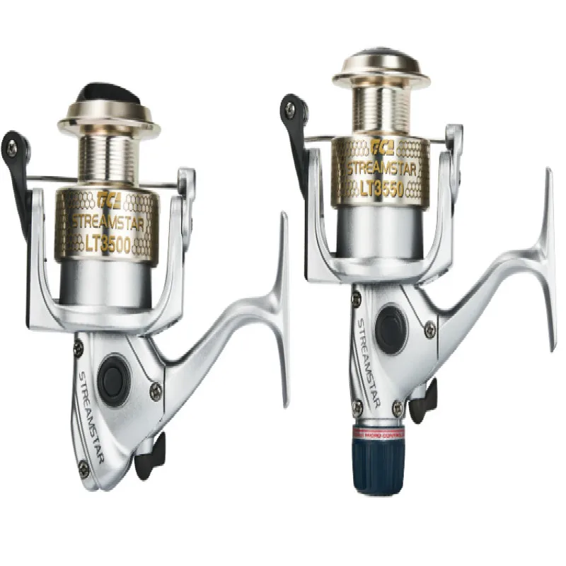 Carrete de Pesca de Metal superligero, rueda giratoria de acero inoxidable, poste de mar, izquierda y derecha, 3 rodamientos de bolas, alta calidad - imagen 3