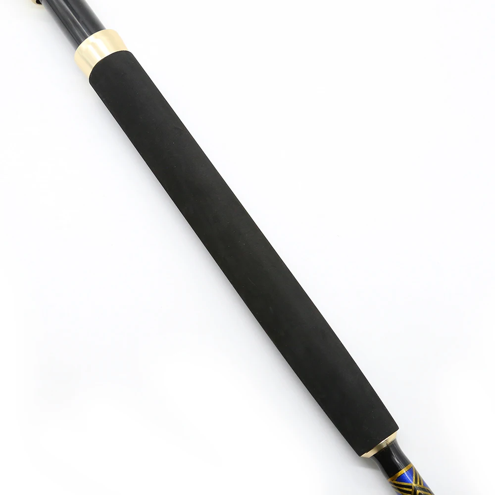 ORJD-caña de pescar de nailon con agarre frontal de cuero, caña de arrastre de juego grande, 30lb, 50lb, 80lb, 130lb, 5'6" - imagen 5