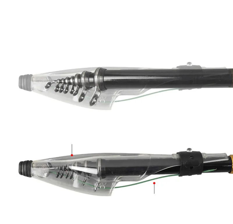 Caña de pescar en roca, 3,6 M-6,3 M, caña de pescar telescópica súper dura de alto carbono para peces grandes, caña de pescar Baitcasting, caña de mar media rápida GAN013 - imagen 5
