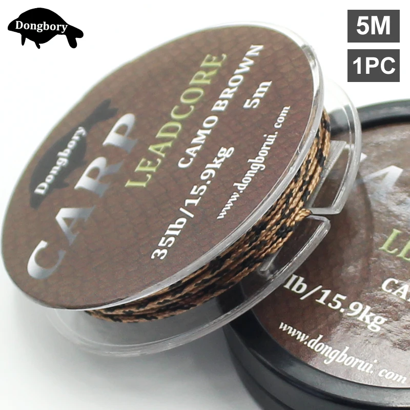 Leadcore 12 de carpa – Hundimiento rápido con camuflaje