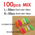 100pcs S L