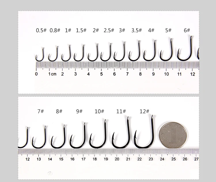 Gamma Katz thousand hooks black grin con púas, gancho 12270 importado gamma gamakatsu - imagen 2