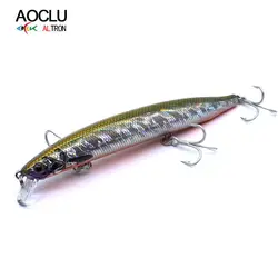 AOCLU hundimiento Jerkbait Wobbler 130mm 20,6g profundidad 0,8-1,8 m cebo duro Minnow señuelo de pesca imán sistema de transferencia de peso juego de mar
