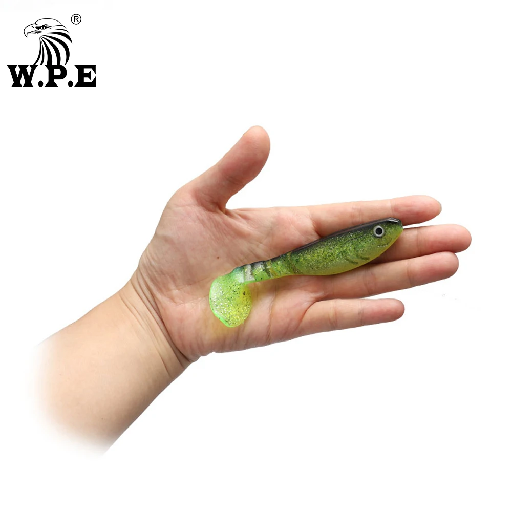 W.P.E Crankbait – Cebo silicona nadar 5 uds - imagen 5