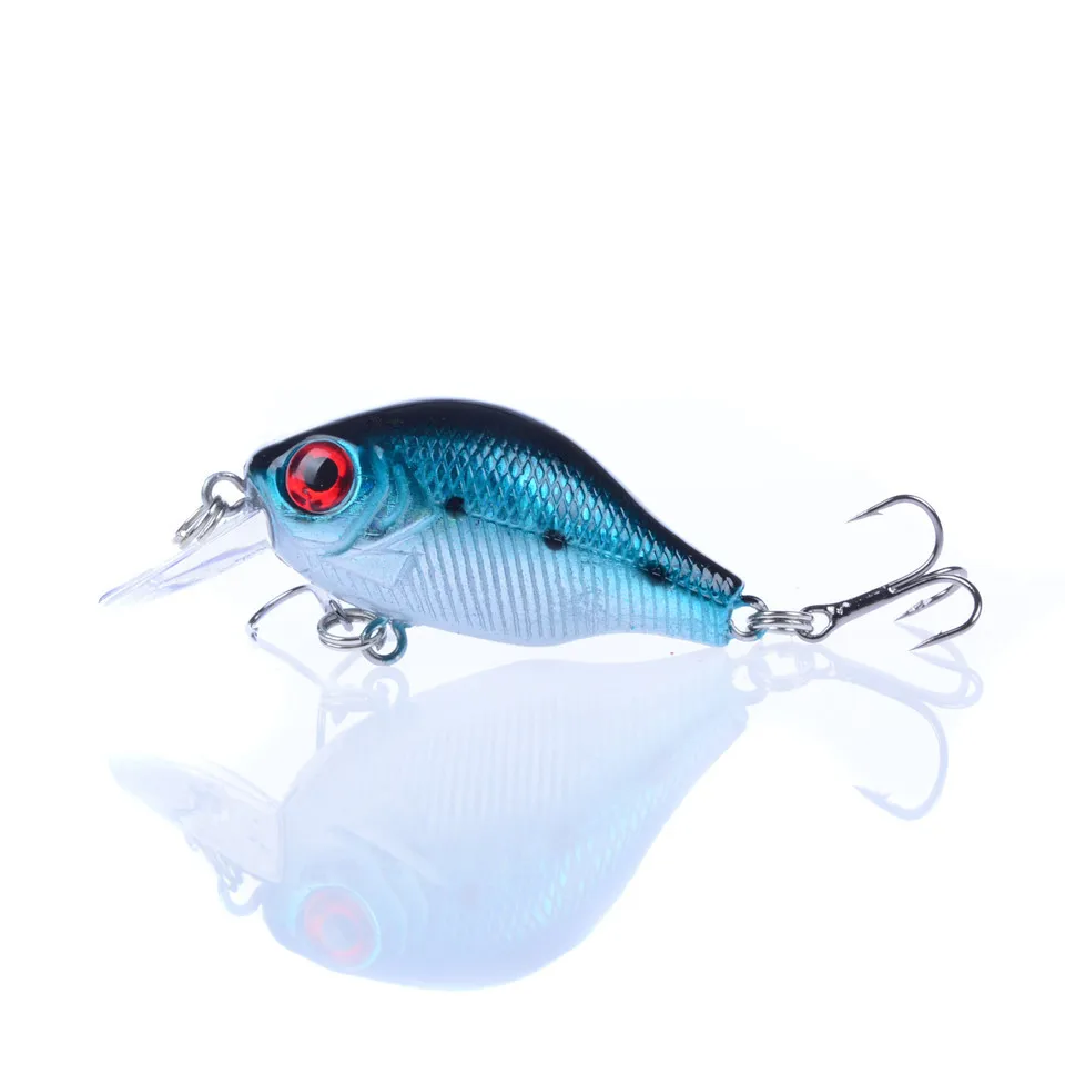 Señuelo de Pesca Crankbait de 5,5 Cm, 9g, Minnow duro, Wobbler, manivela gruesa, aparejos de Pesca, Isca, cebo Artificial, 1 ud. - imagen 4