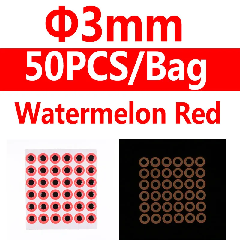 3mm watermelon 50pcs