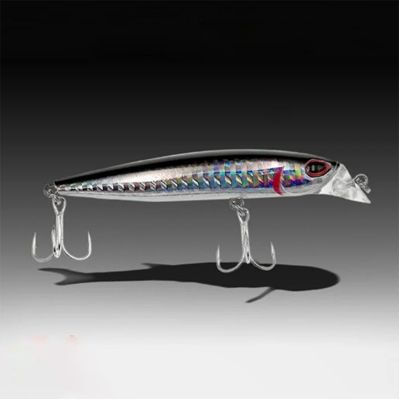 Señuelo de Pesca de 9cm y 10,5g, cebos de plástico con ojos 3D, Minnow láser, duro, artificial, Crankbait, aparejos Isca, novedad, 1 ud. - imagen 4