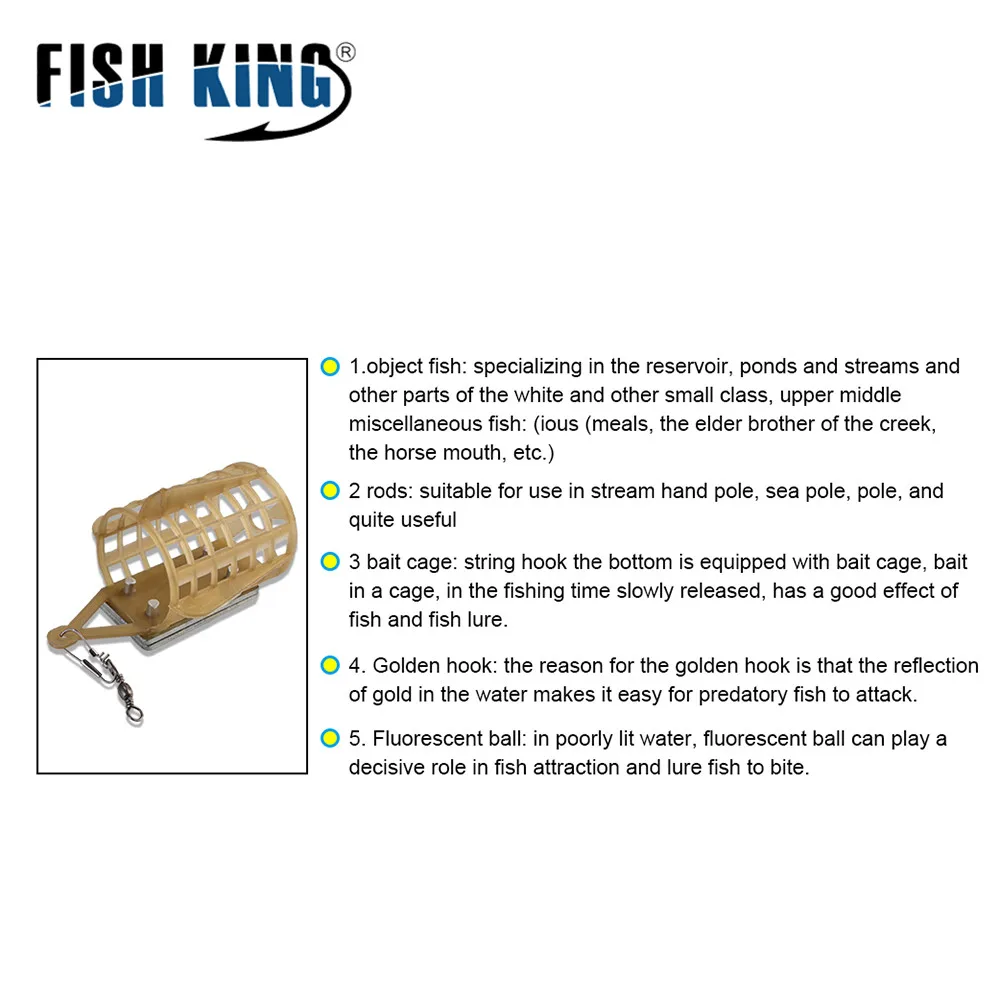 NGB 20G 30G 40G 50G 60G alimentador herramienta de pesca accesorios cebo jaula pesca de carpa conector plomo aparejos de pesca - imagen 3