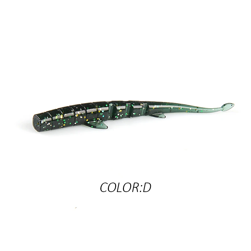 2019 UNAGI SLUG 64mm 88mm Señuelos de Pesca cebo Artificial suave predador aparejos Polaris hundimiento señuelo Pesca aparejos de Pesca baratos - imagen 4