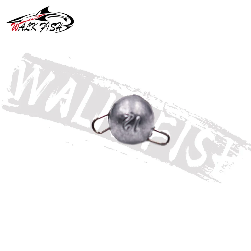 WALK FISH-plomos de pesca Cheburashka, accesorios de pesca, cabeza de plantilla, pesas de bala, señuelo suave, grupo de 2g-18g, anzuelo agrandado, 5 unidades por lote - imagen 3