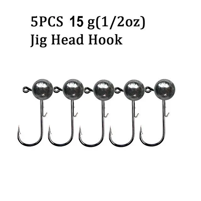 5pcs 15g fishhook