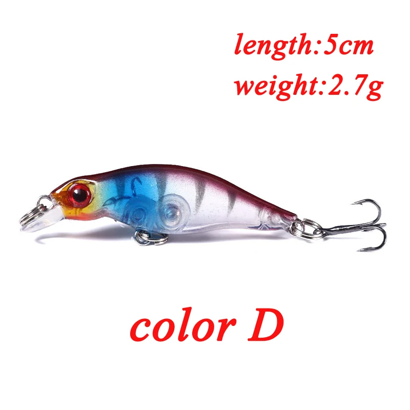 Señuelos de Pesca de agua salada, cebo flotante de Lucio, Wobbler, Mini pez gato, Popper Mare, 2,7g, 5cm, 2020 - imagen 2