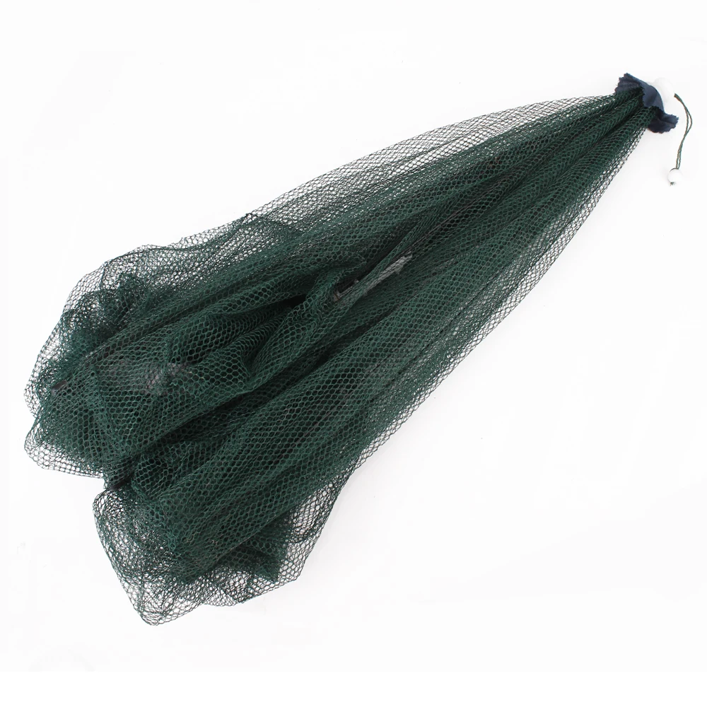 FISH KING-red de pesca portátil con 8/9 agujeros, jaula de nailon para camarones, trampa plegable para peces, red de pesca automática para exteriores - imagen 5