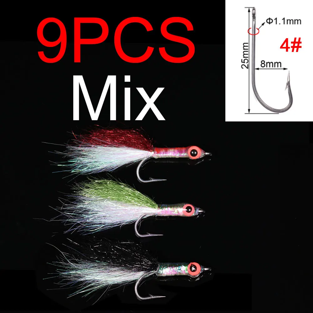 9pcs Mix