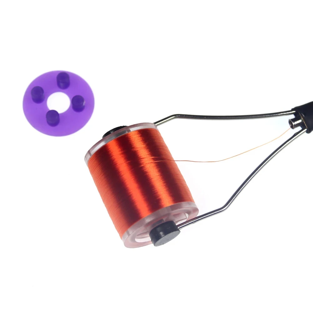 ICERIO-hilo para atar moscas de alta resistencia, 250 yardas, 75D, plano, suave, Material de nailon ligeramente encerado - imagen 5