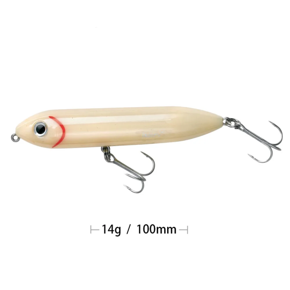 Topwater-señuelo De Pesca Whopper, 9,6 cm, 12g, cebo duro, superficie superior del agua, artísticos De Pesca Isca Spook, Walk The Dog - imagen 4