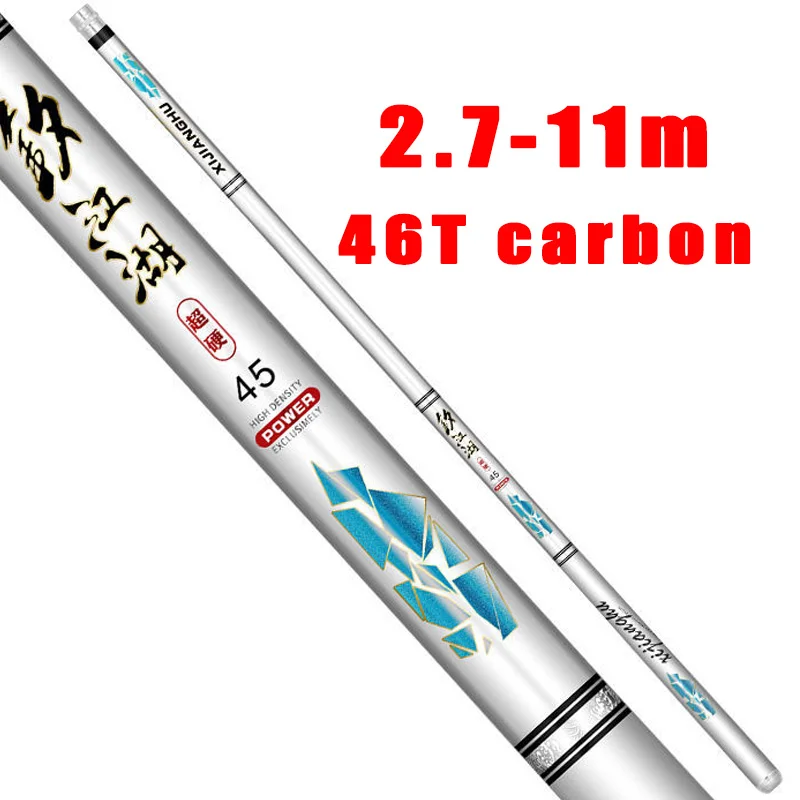 Tenkara caña de pescar de carbono, 28-Tuning, 7m, 8m, 9m, 11m de largo, Hera Stream, pesca con mosca - imagen 3