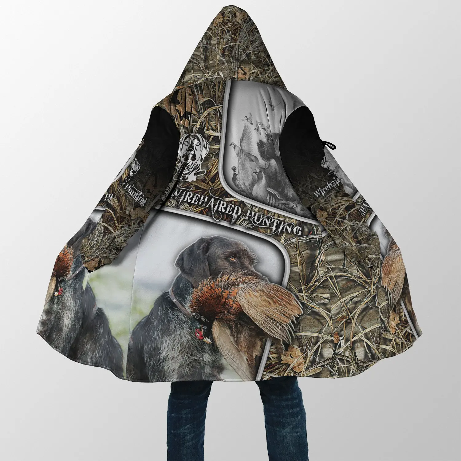 Capa de caza Labrador DP02 – Polar 3D cortavientos unisex