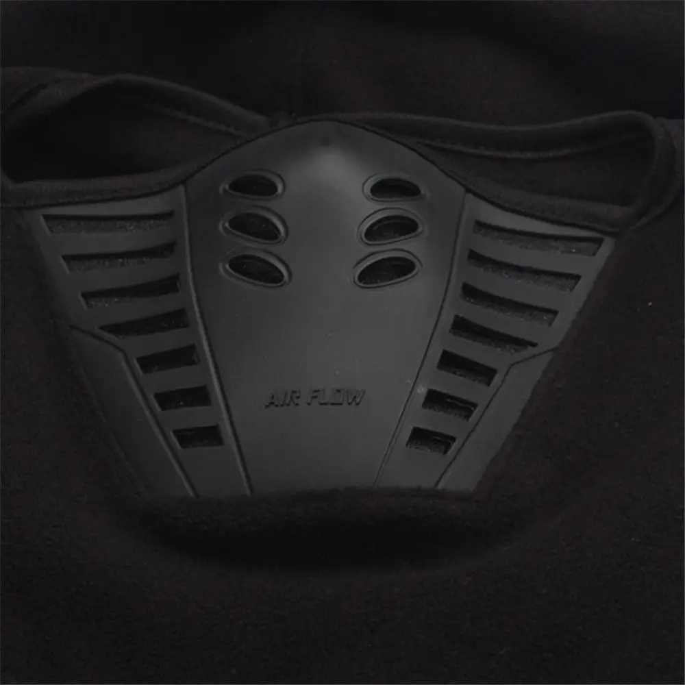 Gorro pasamontañas deportivo para ciclismo, snowboard, esquí, a prueba de viento, cálido para invierno, protector facial para motocicleta, casco para el cuello - imagen 3