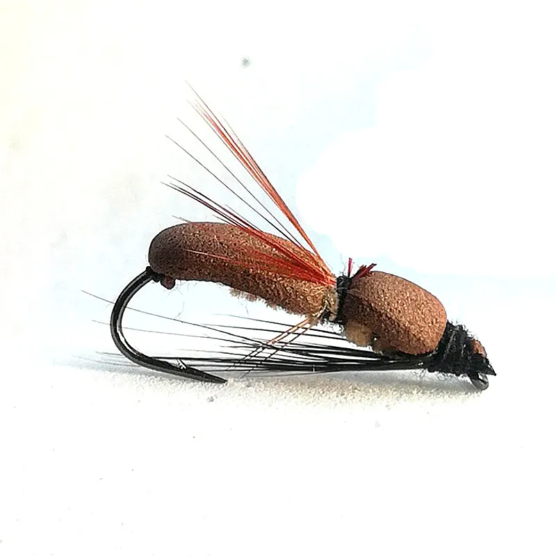 KKWEZVA Señuelos Mosca Seca Flotante Tipo Insecto para Trucha - imagen 3