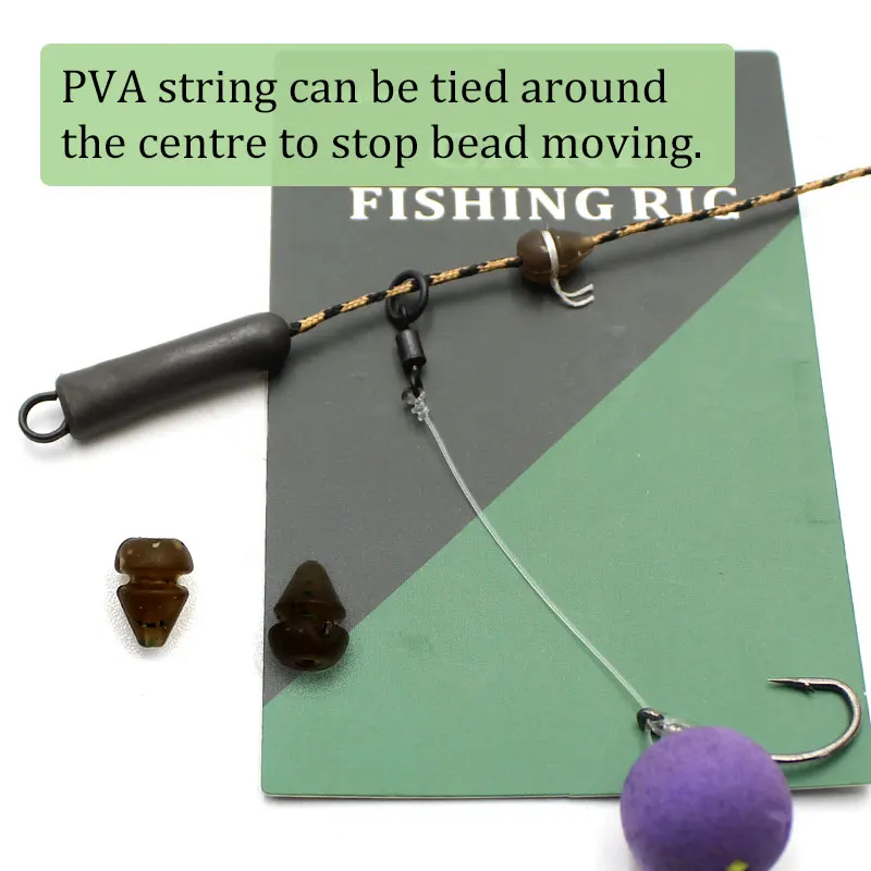 Cuentas Heli Chod para aparejos de carpa – Terminales de pesca - imagen 5