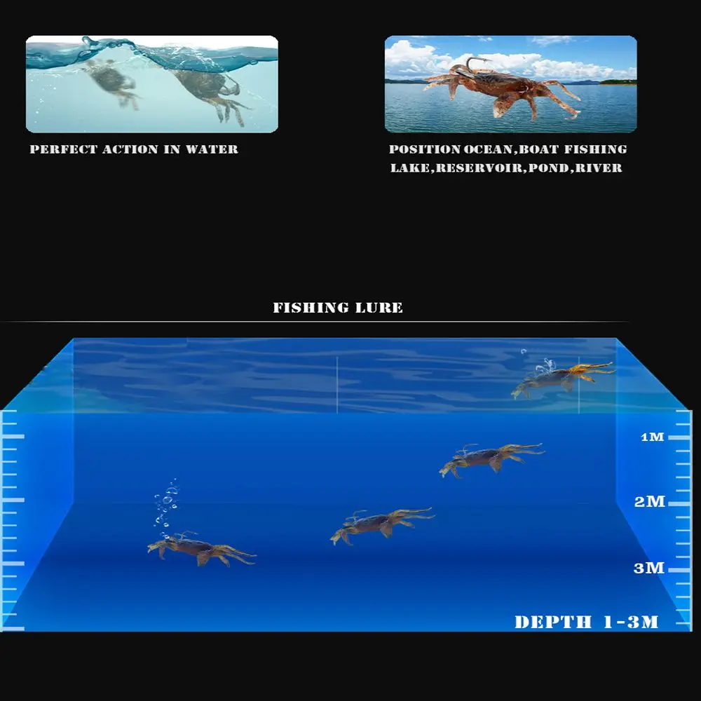 Señuelos blandos artificiales para pesca, cebos afilados para agua salada, 2 piezas, 8cm/19g - imagen 5