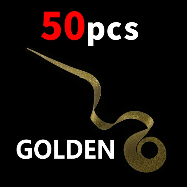 50pcs gold