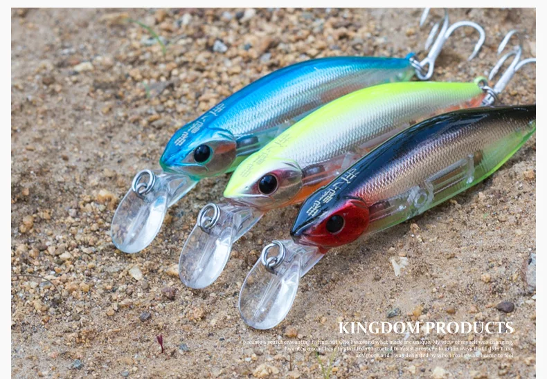 Productos del reino señuelos de pesca de alta calidad para un rendimiento de pesca excepcional