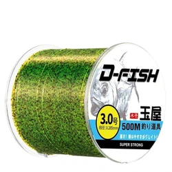 Línea de Pesca Invisible Fluorocarbono con Puntos en Relieve para Carpa