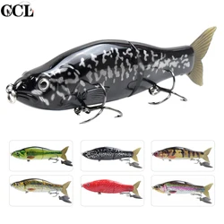 CCLTBA Swimbait articulado - Senuelo 6,5 pulgadas, 56 g, cola suave