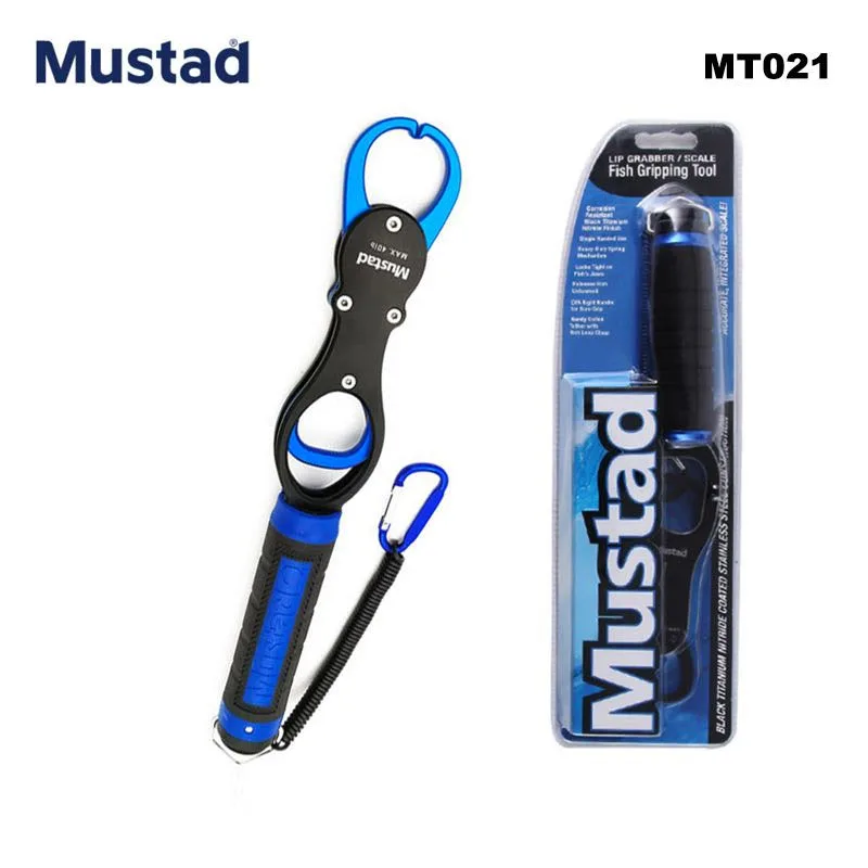 Mustad-controlador de peces MT021 Mustad, báscula de correa multifuncional de peso ligero, Extractor de peces, abrazadera de Control de peces - imagen 3