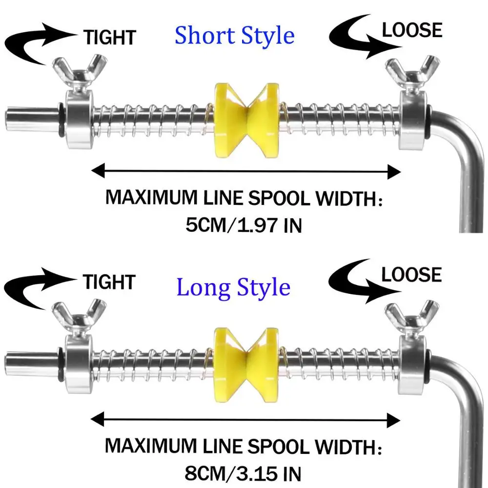 Enrollador de línea de pesca portátil, 1 piezas, carrete de sedal estable con sistema de abrazadera, accesorios de pesca - imagen 4